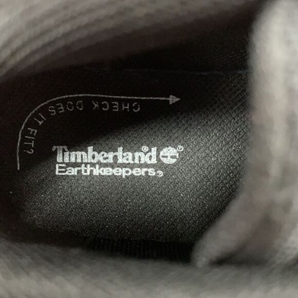Timberland black canvas ankle boots - Picture 4 of 6